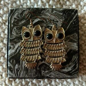 Early 2000s Owl Earrings
